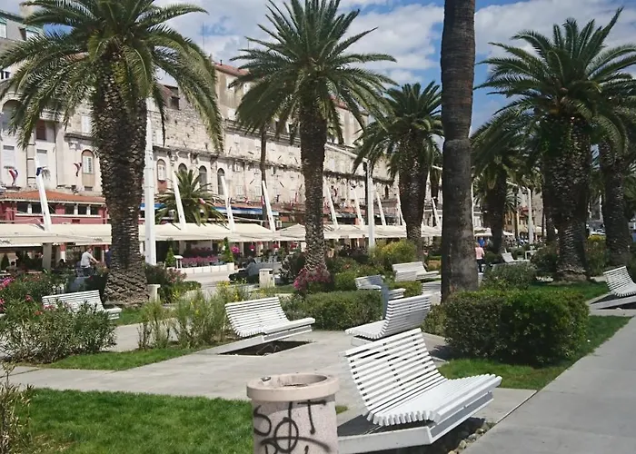 公寓 Sfinga In The Heart Of Diocletian's Palace 斯普利特