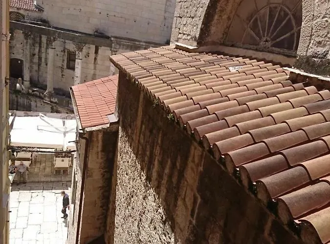 公寓 Sfinga In The Heart Of Diocletian's Palace 斯普利特